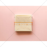 積み重ねたスライスチーズの写真素材(1)