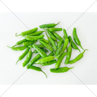 甘唐辛子ともいわれるししとうの写真素材(1)