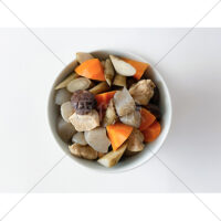 煮しめともいわれる筑前煮の写真素材