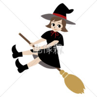 魔女の(1)イラスト写真