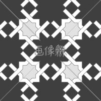 白黒のパターンタイル模様