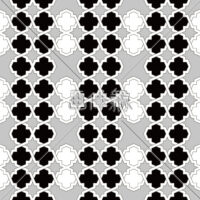白黒のパターン(2)模様