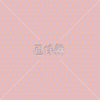 ピンク地のアラベスク調のパターンタイル模様