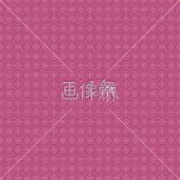 ピンクの円と四角の和柄パターンタイル模様