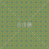 緑のダイヤ風のパターンタイル模様