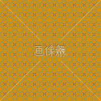 オレンジのダイヤ風のパターンタイル模様