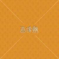 オレンジの着物柄パターンタイル模様