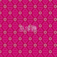 ピンクの和柄パターンタイル模様