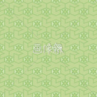 黄緑の着物柄パターンタイル模様