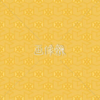 黄の着物柄パターンタイル模様
