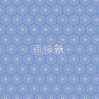 水色の六角形パターンタイル模様