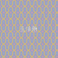 薄紫地のアラベスク調のパターンタイル模様