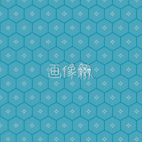 水色の六角形パターンタイル模様