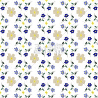 花と花びらのパターン模様