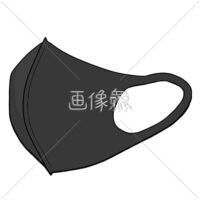 ポリウレタンマスクのイラスト素材(2)