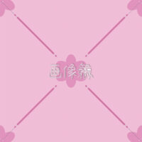 格子柄のお花のシームレス模様素材(1)