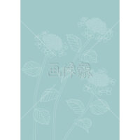 あじさいの(7)イラスト