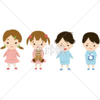 園児のイラスト