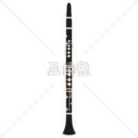 クラリネットのイラスト