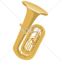 チューバのイラスト