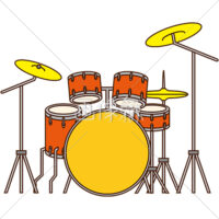 ドラムのイラスト
