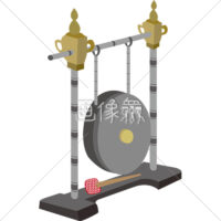 ガムランの代表的な楽器ゴング(ワドン)