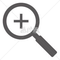 虫眼鏡のイラスト・アイコン無料素材(2)