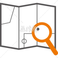 アクセスマップの無料イラスト・アイコン素材(2)