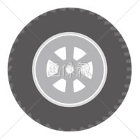 タイヤの無料イラスト・アイコン素材(1)