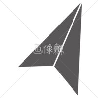 紙飛行機の無料イラスト・アイコン素材(1)