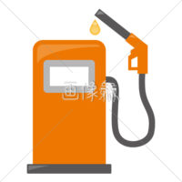 ガソリンスタンドの無料イラスト・アイコン素材(1)