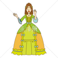 オペラを歌っている女の人(2)