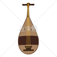 雅楽の楽器「琵琶」(2)