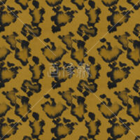 茶色地のヒョウ柄のパターンタイル模様