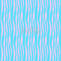 水色とピンクのシマウマ柄のパターンタイル模様