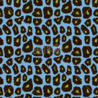 水色地のキリン柄のパターンタイル模様