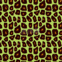 黄緑地のキリン柄のパターンタイル模様