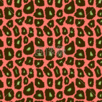 赤地のキリン柄のパターンタイル模様