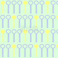 お洒落なスプーンのパターン素材(5)