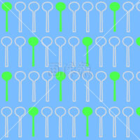 お洒落なスプーンのパターン素材(6)