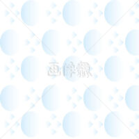 卵のような月のようなパターン素材(ブルー)