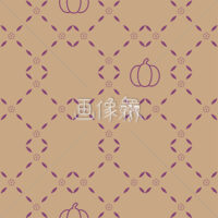 ハロウィンのシームレス模様素材(9)