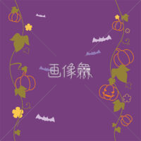 ハロウィンのシームレス模様素材(16)