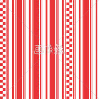 紅白のシームレス模様素材(1)