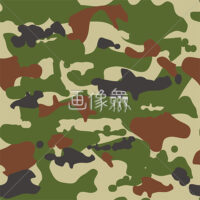 迷彩柄のシームレス模様素材(1)