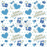 ホワイトデーのシームレス模様素材(1)