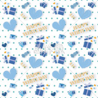 ホワイトデーのシームレス模様素材(2)