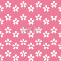 桜のシームレス模様素材(2)