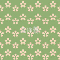 桜のシームレス模様素材(3)