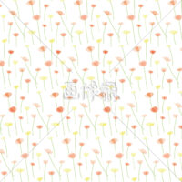 花柄のシームレス模様素材(1)